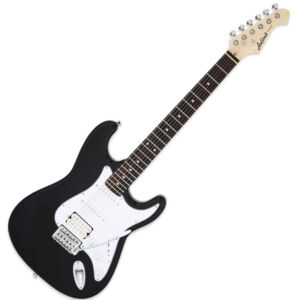 Guitarra eléctrica Aria STG-004-BK negra envio gratis