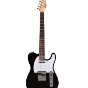 Guitarra eléctrica tipo tele Aria TEG002BK negra envio gratis