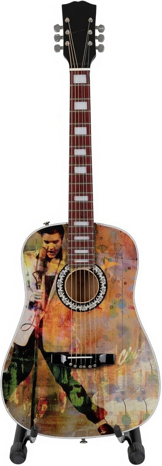 Miniatura decorativa de guitarra acústica Rockstar MGT6729 envio gratis 4 Miniatura decorativa de guitarra acústica Rockstar MGT6729 envio gratis - Imagen 2