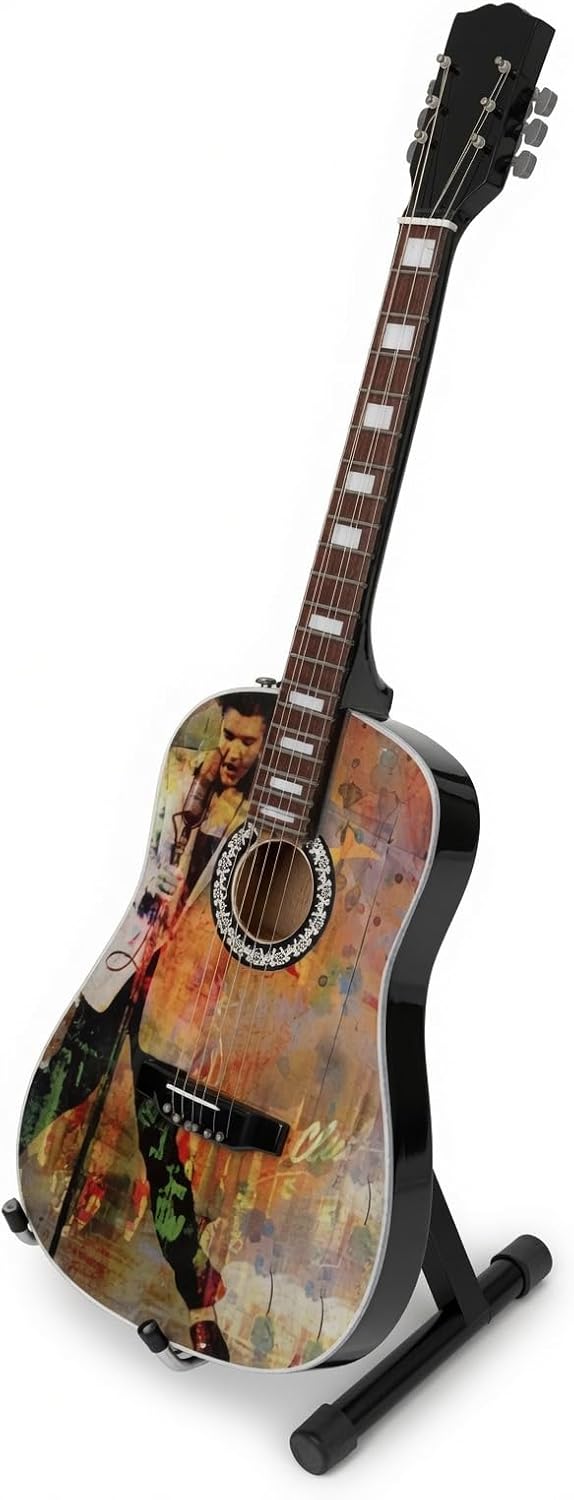 Miniatura decorativa de guitarra acústica Rockstar MGT6729 envio gratis 10 Miniatura decorativa de guitarra acústica Rockstar MGT6729 envio gratis - Imagen 8