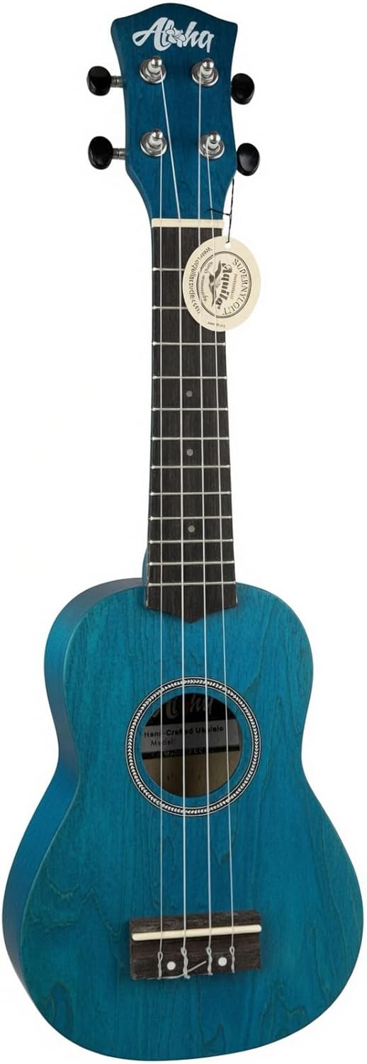 Ukelele soprano con funda Aloha UK250BL azul envio gratis 8 Ukelele soprano con funda Aloha UK250BL azul envio gratis - Imagen 6