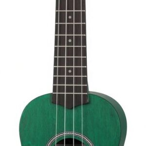 Home 31 Ukelele soprano con funda Aloha UK250GRF verde envio gratis
