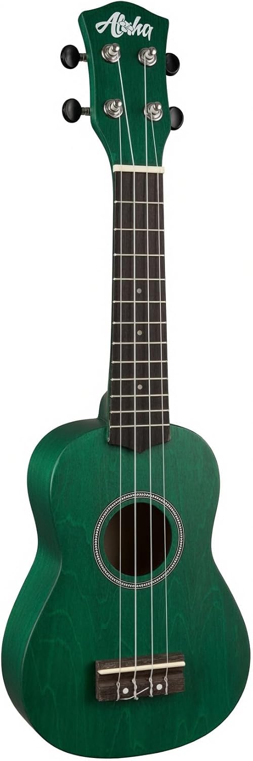 Ukelele soprano con funda Aloha UK250GRF verde envio gratis 7 Ukelele soprano con funda Aloha UK250GRF verde envio gratis - Imagen 5
