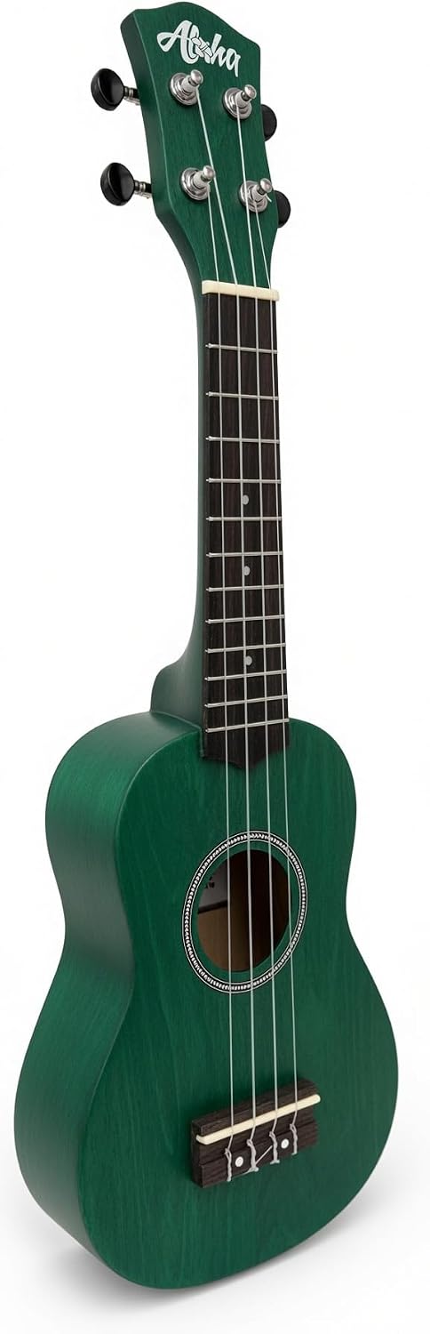 Ukelele soprano con funda Aloha UK250GRF verde envio gratis 8 Ukelele soprano con funda Aloha UK250GRF verde envio gratis - Imagen 6