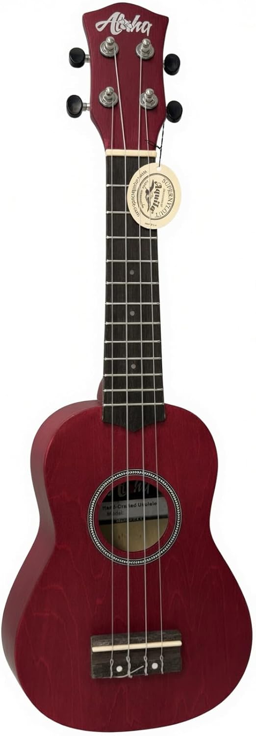 Ukelele soprano con funda Aloha UK250RD rojo envio gratis 4 Ukelele soprano con funda Aloha UK250RD rojo envio gratis - Imagen 3