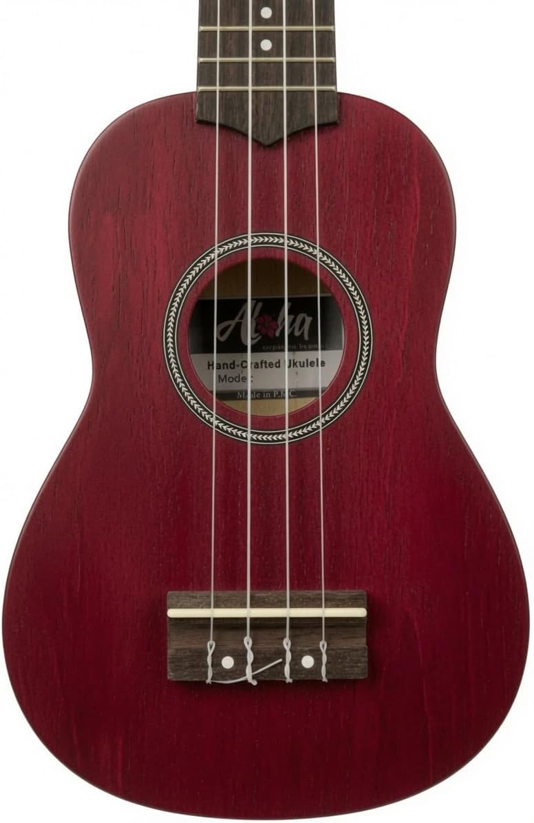 Ukelele soprano con funda Aloha UK250RD rojo envio gratis 8 Ukelele soprano con funda Aloha UK250RD rojo envio gratis - Imagen 7
