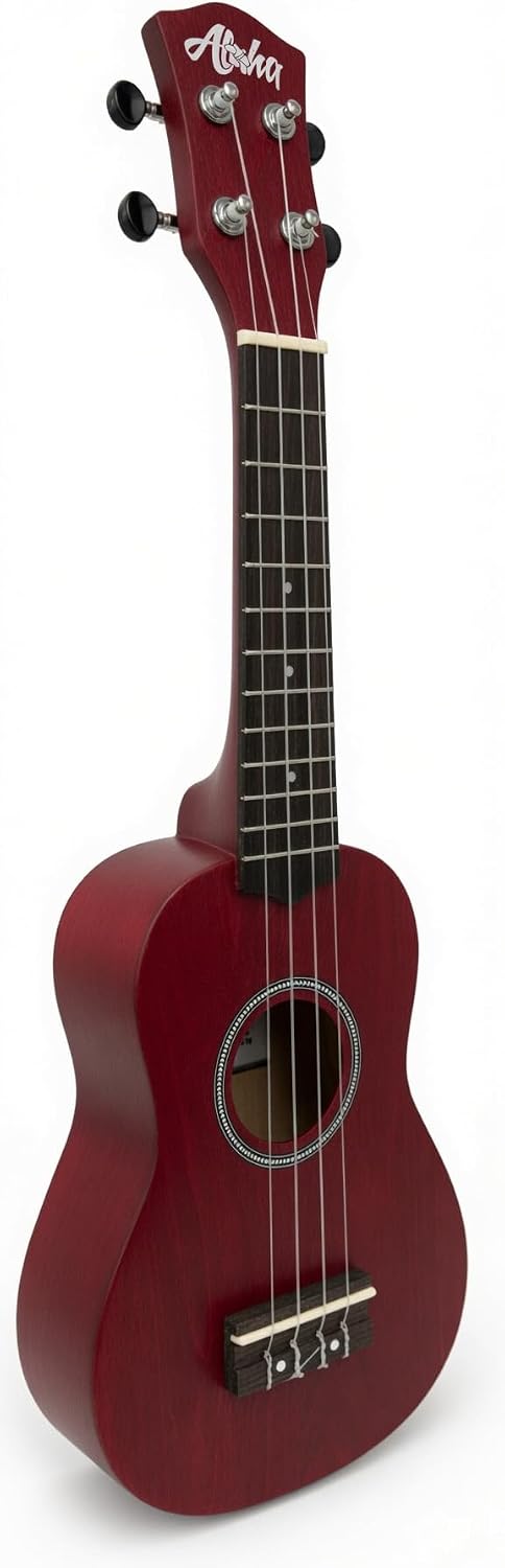 Ukelele soprano con funda Aloha UK250RD rojo envio gratis 9 Ukelele soprano con funda Aloha UK250RD rojo envio gratis - Imagen 8
