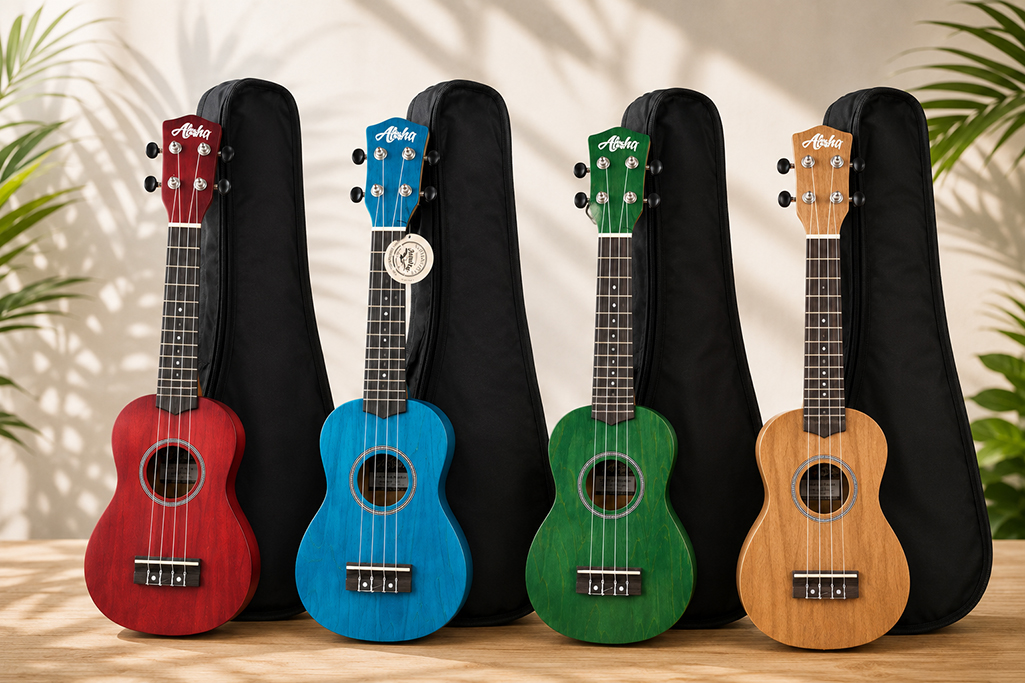 Ukeleles soprano Aloha UK-250: la mejor relación calidad-precio para empezar a tocar