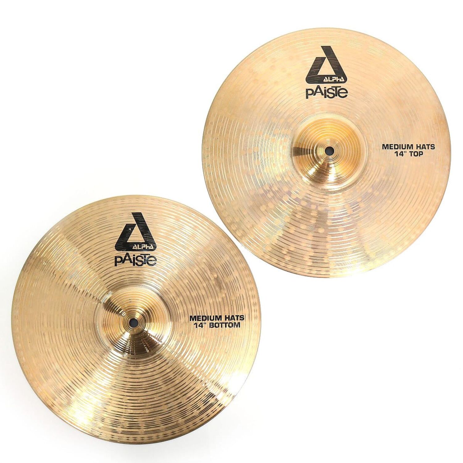 Paiste Alpha Medium Hi Hats 14" platos de batería envio gratis 4 Paiste Alpha Medium Hi Hats 14" platos de batería envio gratis - Imagen 2