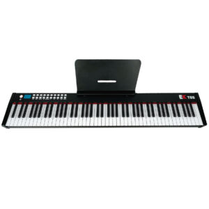 Teclado 88 teclas con respuesta al tacto EK EKT88BK envio gratis