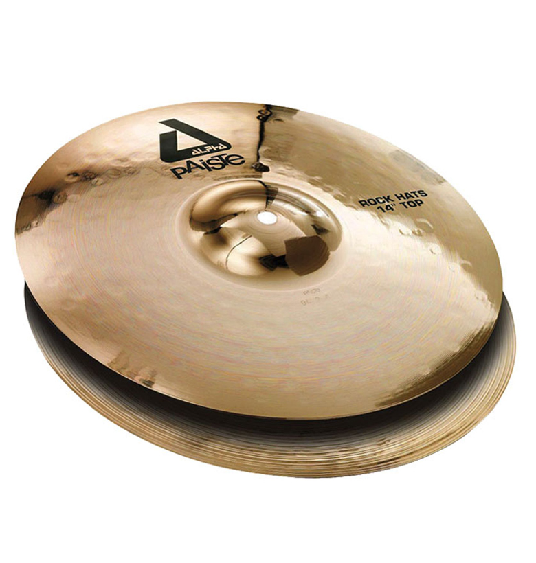 Paiste Alpha 14" Rock Hi Hats platos de batería envio gratis 2 Paiste Alpha 14" Rock Hi Hats platos de batería envio gratis