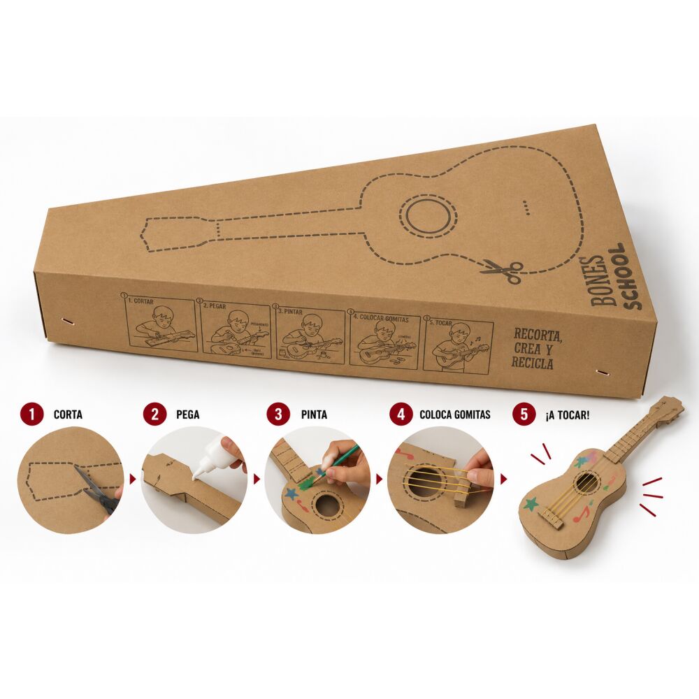 Ukelele soprano con funda Bones School BSBL Azul envio gratis 4 Ukelele soprano con funda Bones School BSBL Azul envio gratis - Imagen 2