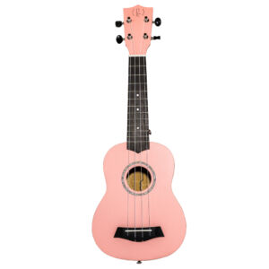 Home 19 Ukelele soprano rosa satinado con funda Bones SP200S-PK Linden envio gratis