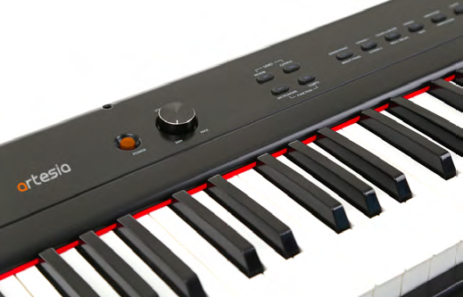 Piano de escenario Artesia Performer BK 88 teclas sensitivas envio gratis 5 Piano de escenario Artesia Performer BK 88 teclas sensitivas envio gratis - Imagen 4