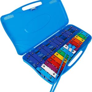 Carrillón azul con 25 teclas de colores Rockstar TG-50 envio gratis