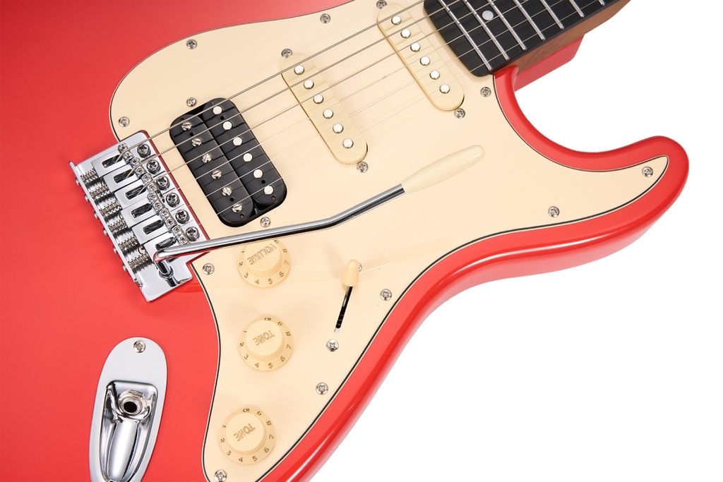 Mooer MSC10 Elite Fiesta Red guitarra eléctrica envio gratis 6 Mooer MSC10 Elite Fiesta Red guitarra eléctrica envio gratis - Imagen 4