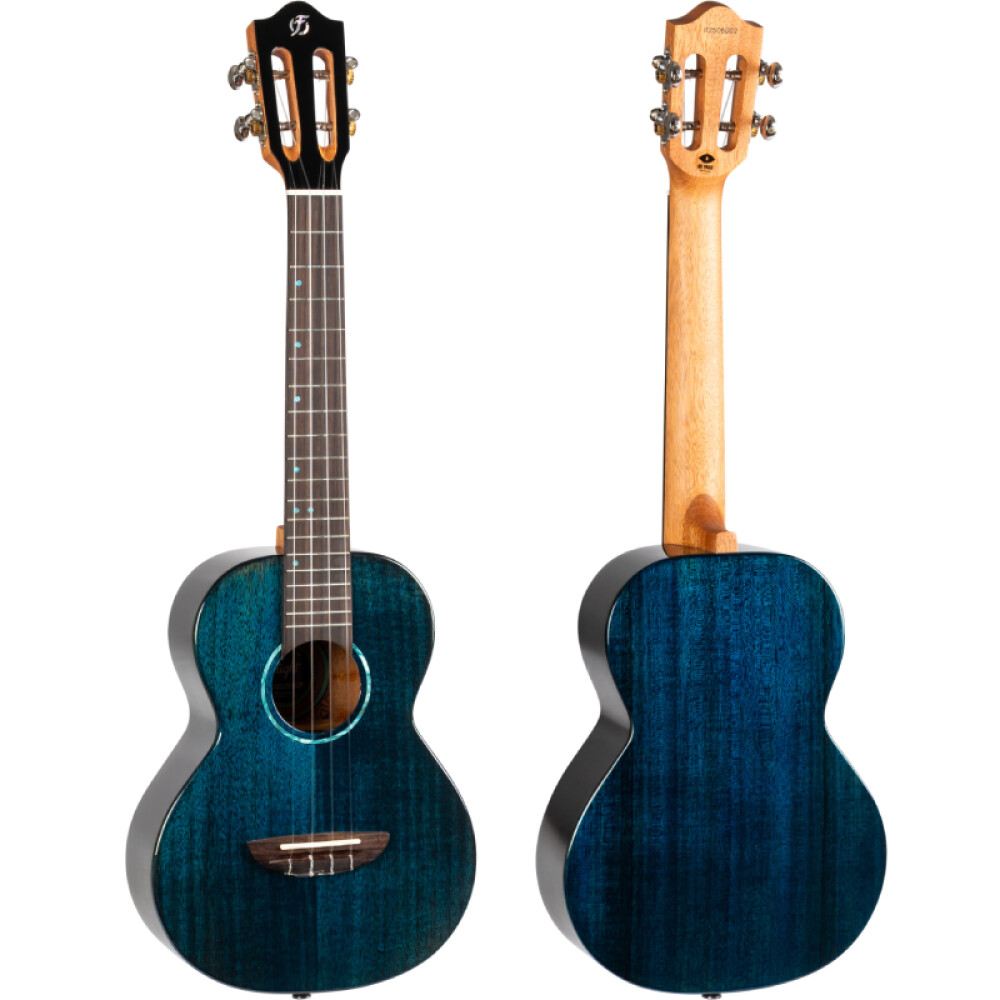 Ukelele Tenor Flight Princess Series Iris Tinta TDB Transparent Blue envio gratis 4 Ukelele Tenor Flight Princess Series Iris Tinta TDB Transparent Blue envio gratis - Imagen 2