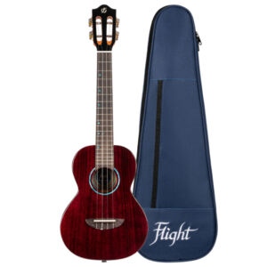 Ukelele Tenor Flight Princess Series Iris Tinta TPP Transparent Purple