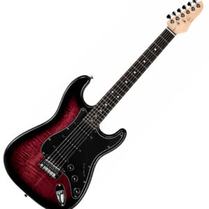 Guitarra Eléctrica Bones New York Series B-SSS Fuchsia envio gratis