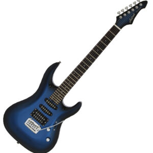Guitarra eléctrica ARIA MAC-STD azul