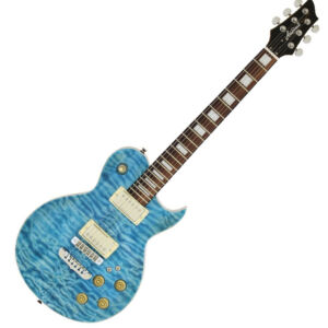 Guitarra eléctrica Aria Royale azul PE480BL envio gratis