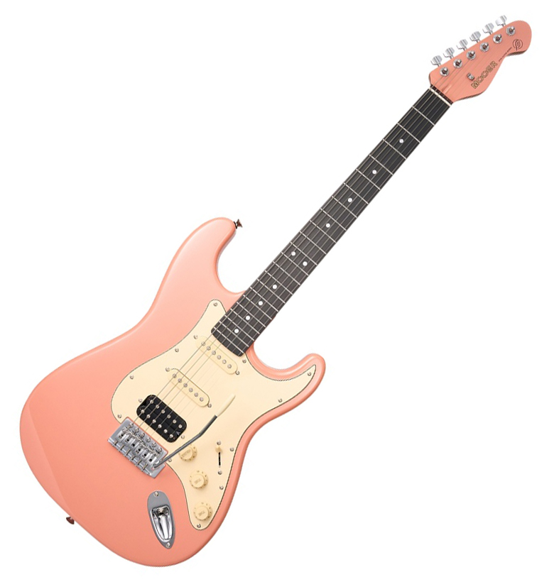 Mooer MSC10 Elite Flamingo Pink guitarra electrica envio gratis 3 guitarra Mooer MSC10 Pink