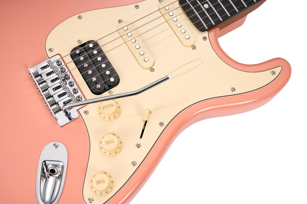 Mooer MSC10 Elite Flamingo Pink guitarra electrica envio gratis 6 Mooer MSC10 Elite Flamingo Pink guitarra electrica envio gratis - Imagen 4
