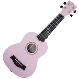 Ukelele Soprano Bones SP200S-PK Linden Rosa Satinado
