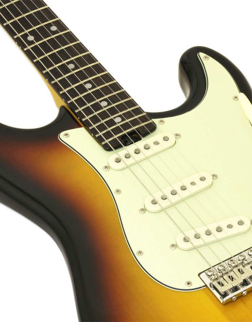 Guitarra eléctrica tipo strato Aria STG623TS sombreada envio gratis 5 Guitarra eléctrica tipo strato Aria STG623TS sombreada envio gratis - Imagen 3