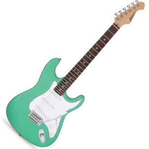 Guitarra eléctrica Aria STG003SFGR Surf green