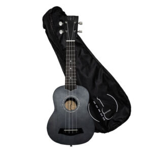 Ukelele Soprano Bones SP200S-BK Linden Negro Satinado