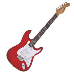 Carrito 2 Guitarra eléctrica roja Aria