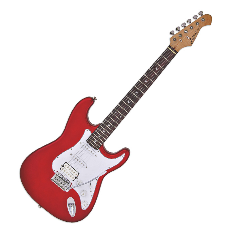 Guitarra eléctrica Aria STG-004-RD roja envio gratis 3 Guitarra eléctrica roja Aria