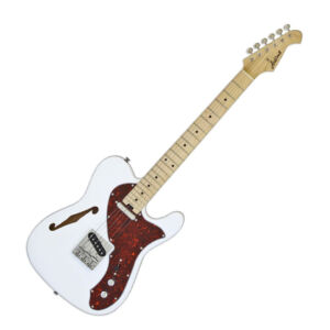 guitarra eléctrica Aria SERIE TEG-TL MODERN CLASSICS BLANCA