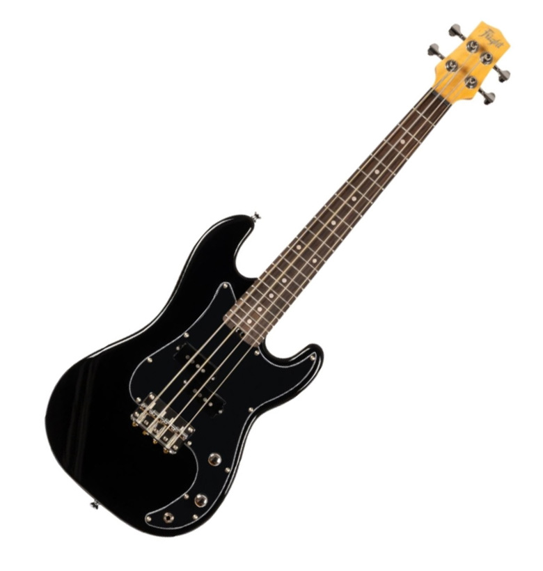 Ukelele Bajo Flight Rock Series Mini Bass Lite BK