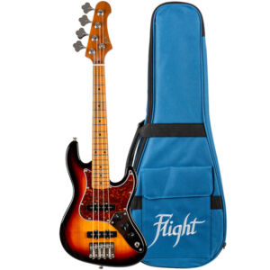 Ukelele Bajo Flight Rock Series Mini Bass SunBurst en Rockmusic