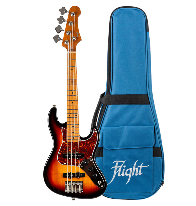 Ukelele Bajo Flight Rock Series Mini Bass SunBurst en Rockmusic
