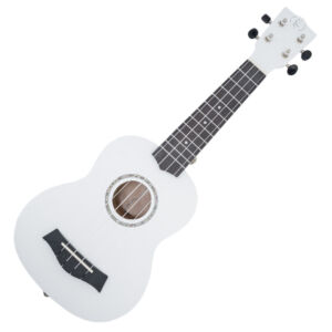 Ukelele Soprano Bones  SP200S-WH Linden Blanco Satinado